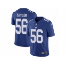 Men's Nike New York Giants #56 Lawrence Taylor Vapor Untouchable Limited Royal Blue Team Color NFL Jersey