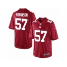 Men's Nike New York Giants #57 Keenan Robinson Limited Red Alternate NFL Jersey