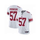 Men's Nike New York Giants #57 Keenan Robinson Vapor Untouchable Limited White NFL Jersey