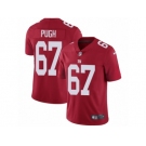 Men's Nike New York Giants #67 Justin Pugh Vapor Untouchable Limited Red Alternate NFL Jersey