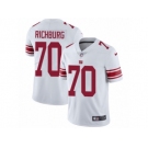 Men's Nike New York Giants #70 Weston Richburg Vapor Untouchable Limited White NFL Jersey