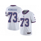 Men's Nike New York Giants #73 Marshall Newhouse Limited White Rush NFL Jersey