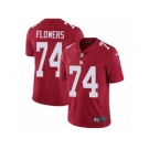 Men's Nike New York Giants #74 Ereck Flowers Vapor Untouchable Limited Red Alternate NFL Jersey