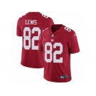 Men's Nike New York Giants #82 Roger Lewis Vapor Untouchable Limited Red Alternate NFL Jersey