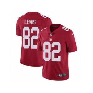 Men's Nike New York Giants #82 Roger Lewis Vapor Untouchable Limited Red Alternate NFL Jersey