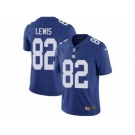 Men's Nike New York Giants #82 Roger Lewis Vapor Untouchable Limited Royal Blue Team Color NFL Jersey