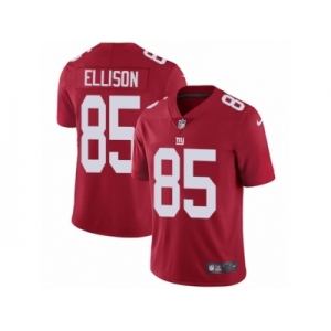 Men's Nike New York Giants #85 Rhett Ellison Vapor Untouchable Limited Red Alternate NFL Jersey