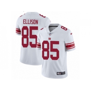 Men's Nike New York Giants #85 Rhett Ellison Vapor Untouchable Limited White NFL Jersey