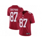 Men's Nike New York Giants #87 Sterling Shepard Vapor Untouchable Limited Red Alternate NFL Jersey