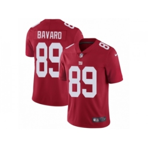 Men's Nike New York Giants #89 Mark Bavaro Vapor Untouchable Limited Red Alternate NFL Jersey