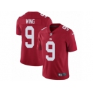 Men's Nike New York Giants #9 Brad Wing Vapor Untouchable Limited Red Alternate NFL Jersey