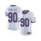 Men's Nike New York Giants #90 Jason Pierre-Paul Limited White Rush NFL Jersey