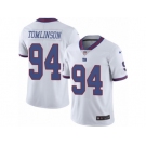 Men's Nike New York Giants #94 Dalvin Tomlinson Limited White Rush NFL Jersey