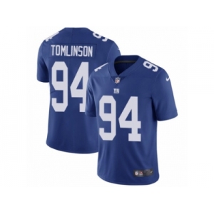 Men's Nike New York Giants #94 Dalvin Tomlinson Vapor Untouchable Limited Royal Blue Team Color NFL Jersey