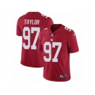 Men's Nike New York Giants #97 Devin Taylor Red Alternate Vapor Untouchable Limited Player NFL Jersey