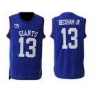 Nike New York Giants #13 Odell Beckham Jr Royal Blue Team Color Men Stitched NFL Limited Tank Top Jersey