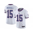 Nike New York Giants #15 Brandon Marshall White Men's Stitched NFL Limited Rush Jersey