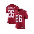 Nike New York Giants #26 Saquon Barkley Red Alternate Men Stitched NFL Vapor Untouchable Limited Jersey