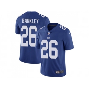 Nike New York Giants #26 Saquon Barkley Royal Blue Team Color Men Stitched NFL Vapor Untouchable Limited Jersey