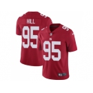 Nike New York Giants #95 B.J. Hill Red Alternate Men Stitched NFL Vapor Untouchable Limited Jersey