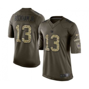 nike nfl jerseys new york giants #13 bedkhamjr army green[nike Limited Salute To Service]