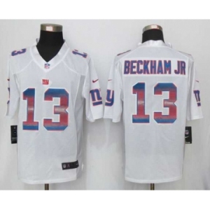 nike nfl jerseys new york giants #13 bedkhamjr white[Strobe Limited]