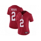 Women Nike New York Giants #2 Aldrick Rosas Red Alternate Vapor Untouchable Limited Player NFL Jersey