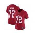 Women Nike New York Giants #72 Kerry Wynn Red Alternate Vapor Untouchable Limited Player NFL Jersey