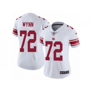 Women Nike New York Giants #72 Kerry Wynn White Vapor Untouchable Limited Player NFL Jersey