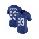 Women Nike New York Giants #93 B.J. Goodson Royal Blue Team Color Vapor Untouchable Limited Player NFL Jersey