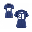 Women's New York Giants #20 Janoris Jenkins Blue Jersey