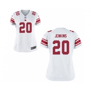 Women's New York Giants #20 Janoris Jenkins White Jersey