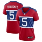 Women's New York Giants #5 Kayvon Thibodeaux Century Red Alternate Vapor Limited Football Stitched Jersey