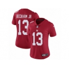 Women's Nike New York Giants #13 Odell Beckham Jr Vapor Untouchable Limited Red Alternate NFL Jersey