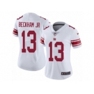 Women's Nike New York Giants #13 Odell Beckham Jr Vapor Untouchable Limited White NFL Jersey