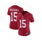 Women's Nike New York Giants #15 Brandon Marshall Vapor Untouchable Limited Red Alternate NFL Jersey