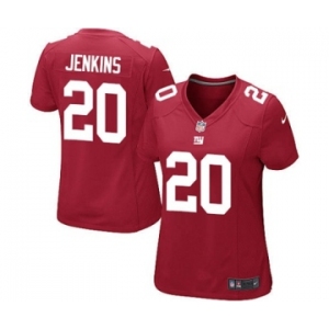 Women's Nike New York Giants #20 Janoris Jenkins Game Red Alternate NFL Jersey