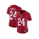 Women's Nike New York Giants #24 Eli Apple Vapor Untouchable Limited Red Alternate NFL Jersey