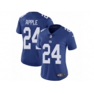 Women's Nike New York Giants #24 Eli Apple Vapor Untouchable Limited Royal Blue Team Color NFL Jersey