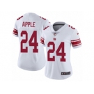 Women's Nike New York Giants #24 Eli Apple Vapor Untouchable Limited White NFL Jersey