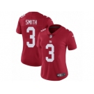 Women's Nike New York Giants #3 Geno Smith Vapor Untouchable Limited Red Alternate NFL Jersey