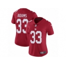 Women's Nike New York Giants #33 Andrew Adams Vapor Untouchable Limited Red Alternate NFL Jersey