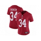 Women's Nike New York Giants #34 Shane Vereen Vapor Untouchable Limited Red Alternate NFL Jersey