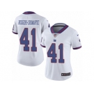 Women's Nike New York Giants #41 Dominique Rodgers-Cromartie Limited White Rush NFL Jersey