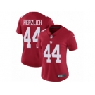 Women's Nike New York Giants #44 Mark Herzlich Vapor Untouchable Limited Red Alternate NFL Jersey