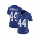 Women's Nike New York Giants #44 Mark Herzlich Vapor Untouchable Limited Royal Blue Team Color NFL Jersey