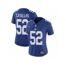 Women's Nike New York Giants #52 Jonathan Casillas Vapor Untouchable Limited Royal Blue Team Color NFL Jersey