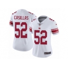 Women's Nike New York Giants #52 Jonathan Casillas Vapor Untouchable Limited White NFL Jersey