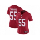 Women's Nike New York Giants #55 J.T. Thomas Vapor Untouchable Limited Red Alternate NFL Jersey