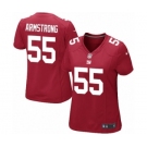 Women's Nike New York Giants #55 Ray-Ray Armstrong Game Red Alternate NFL Jersey